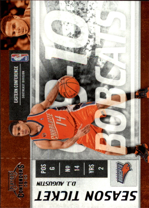 2009-10 Playoff Contenders #75 D.J. Augustin