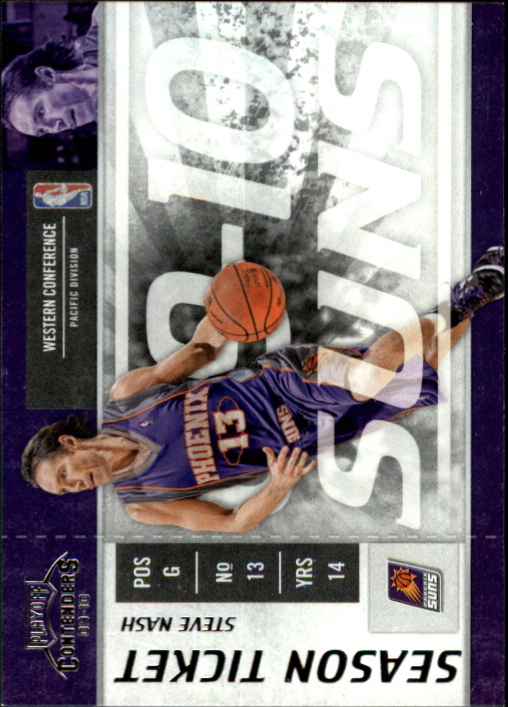 2009-10 Playoff Contenders #94 Steve Nash