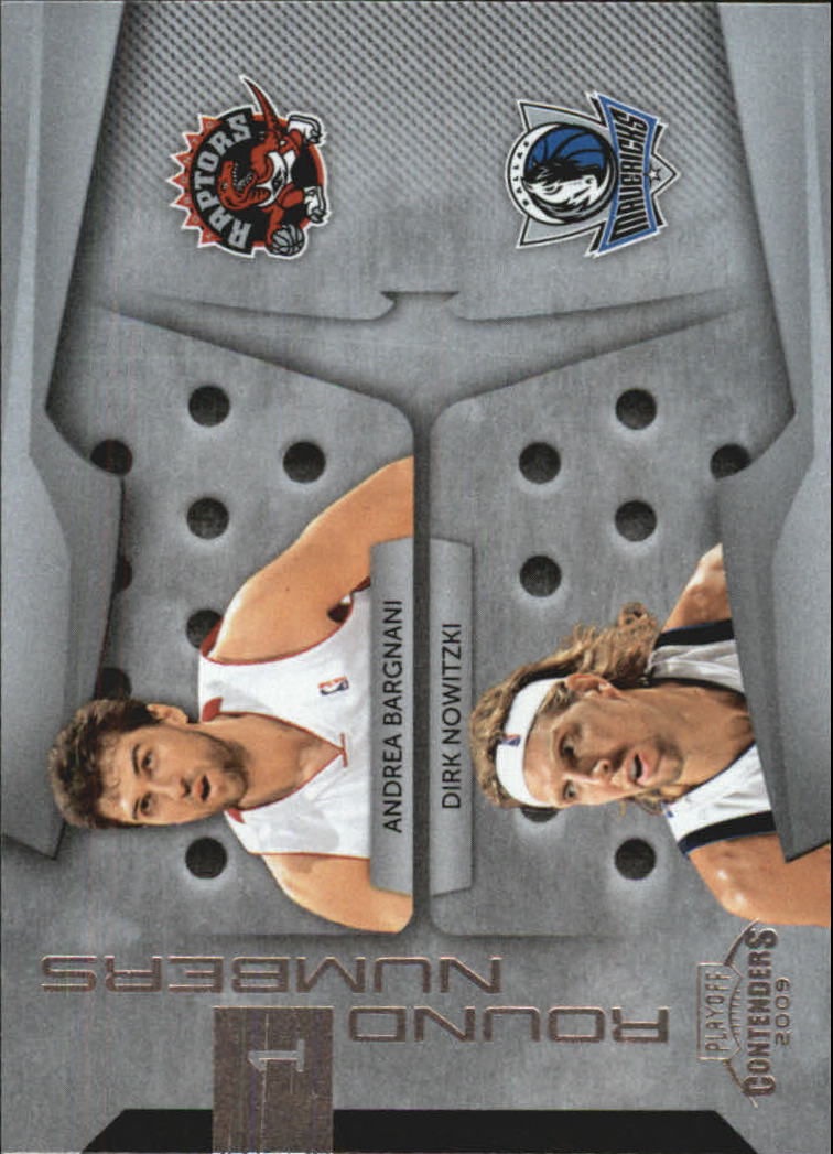 2009-10 Playoff Contenders Round Numbers #23 Andrea Bargnani/Dirk Nowitzki