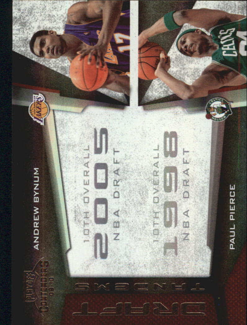 2009-10 Playoff Contenders Draft Tandems Black #13 Andrew Bynum/Paul Pierce