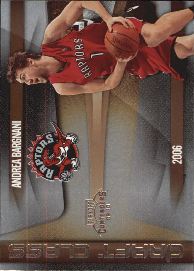 2009-10 Playoff Contenders Draft Class #1 Andrea Bargnani