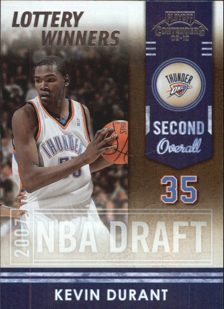 2009-10 Playoff Contenders Lottery Winners #23 Kevin Durant