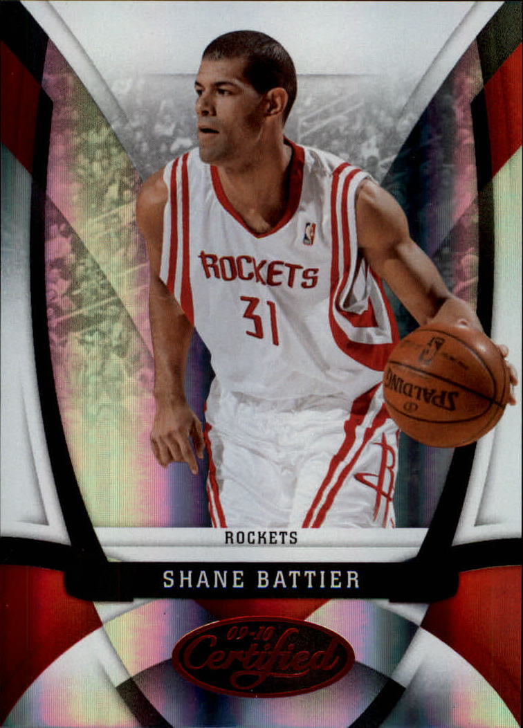 2009-10 Certified Mirror Red #8 Shane Battier
