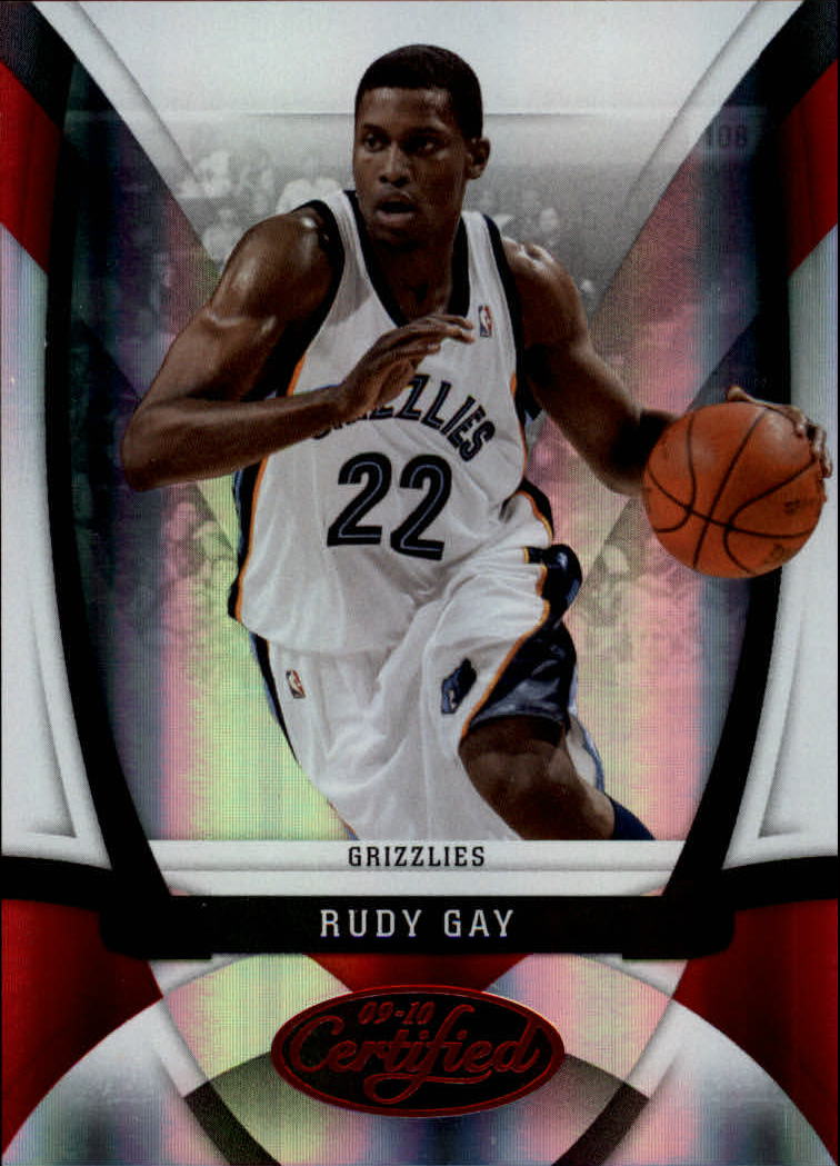 2009-10 Certified Mirror Red #15 Rudy Gay