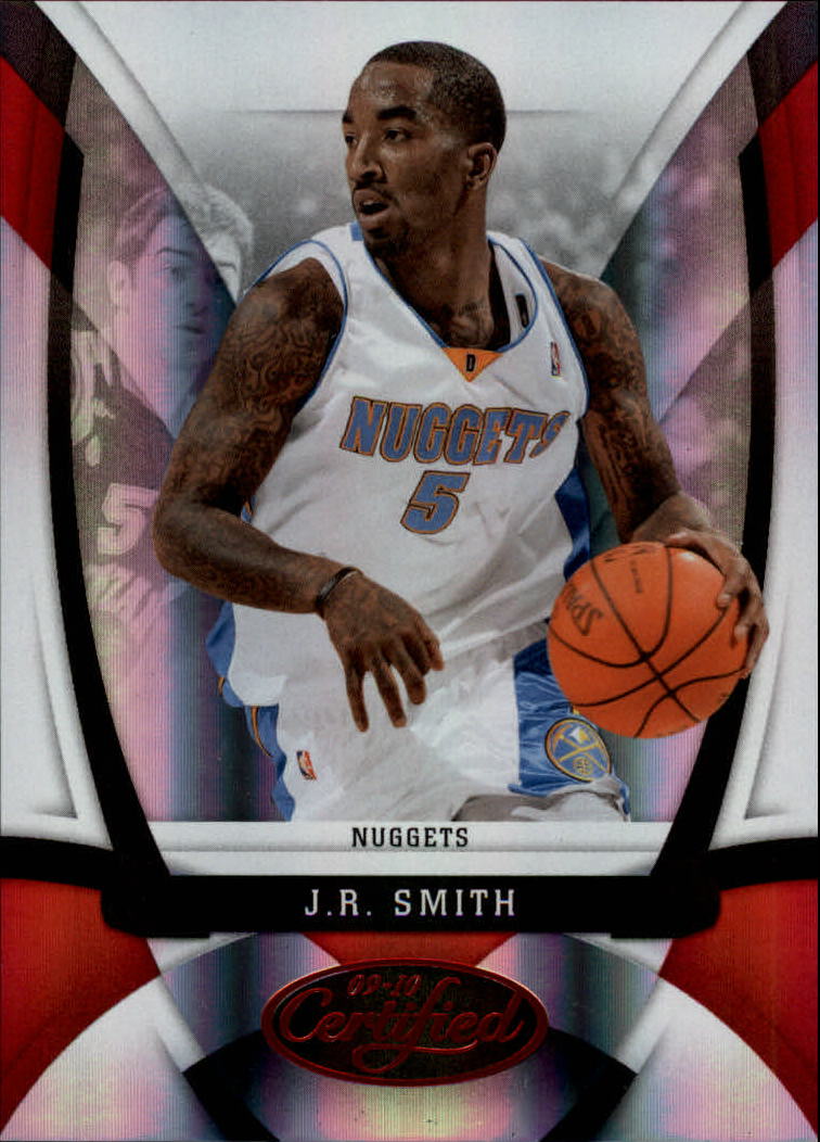 2009-10 Certified Mirror Red #30 J.R. Smith