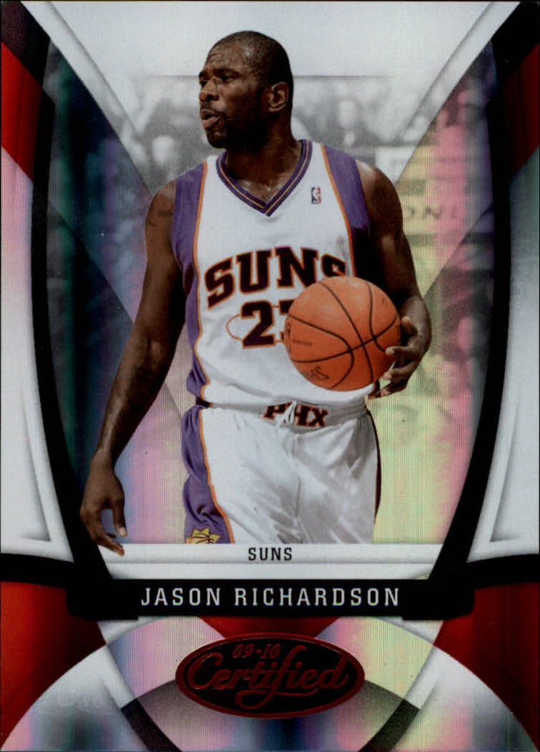 2009-10 Certified Mirror Red #71 Jason Richardson