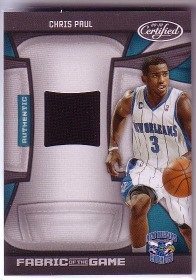 2009-10 Certified Fabric of the Game #17 Chris Paul/250