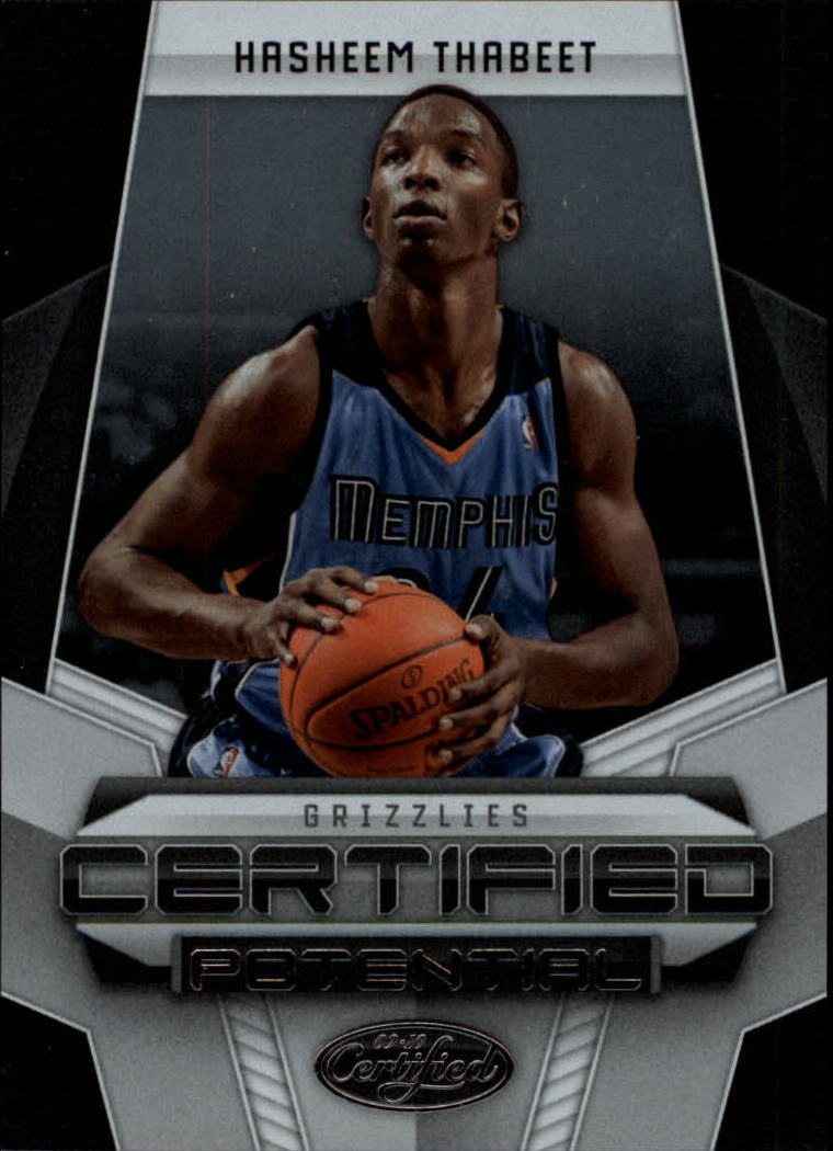 2009-10 Certified Potential #34 Hasheem Thabeet