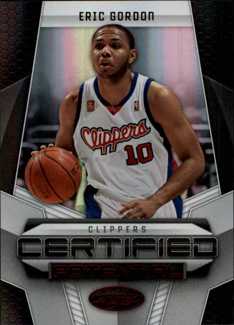 2009-10 Certified Potential Red #6 Eric Gordon