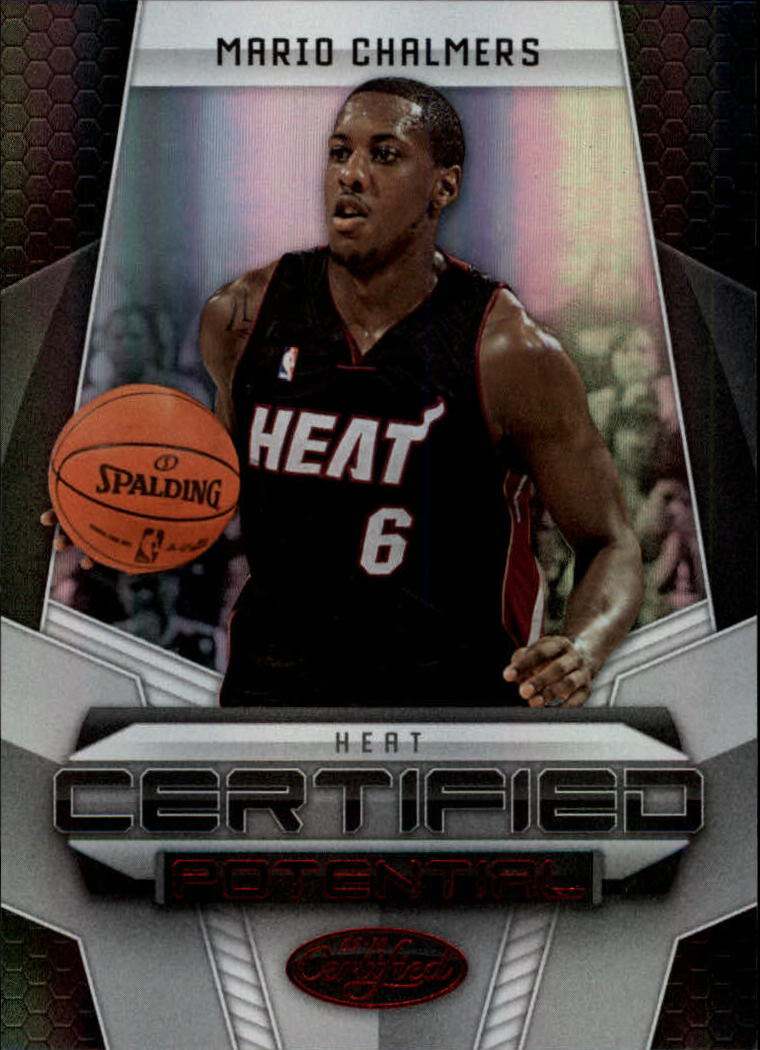 2009-10 Certified Potential Red #11 Mario Chalmers