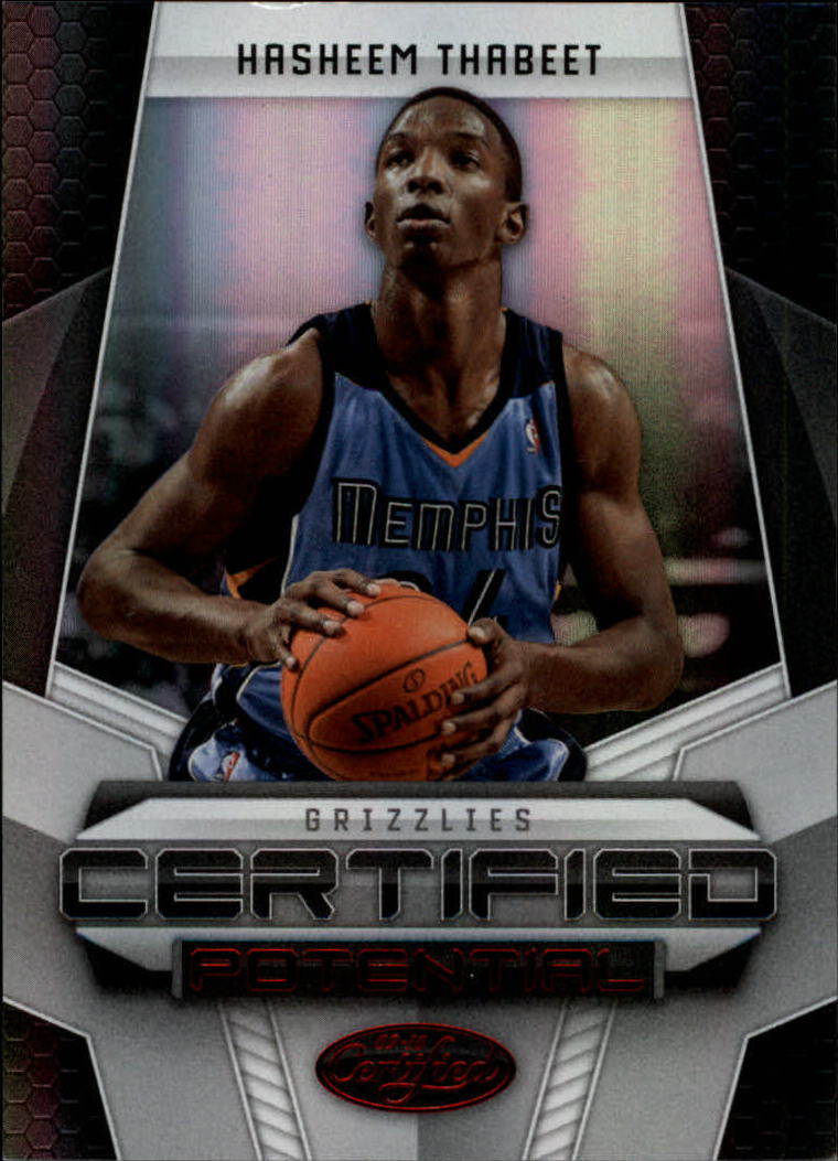 2009-10 Certified Potential Red #34 Hasheem Thabeet