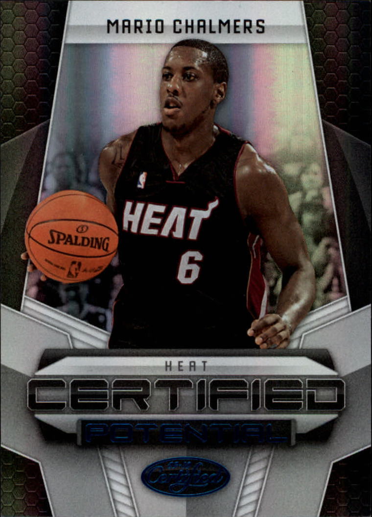 2009-10 Certified Potential Blue #11 Mario Chalmers