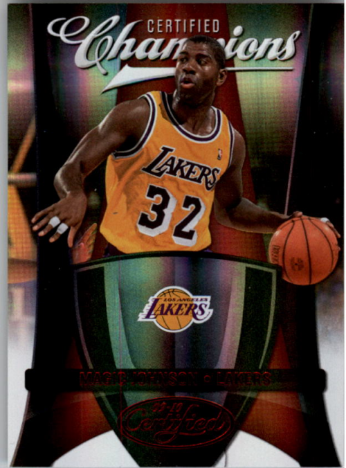 2009-10 Certified Champions Red #11 Magic Johnson