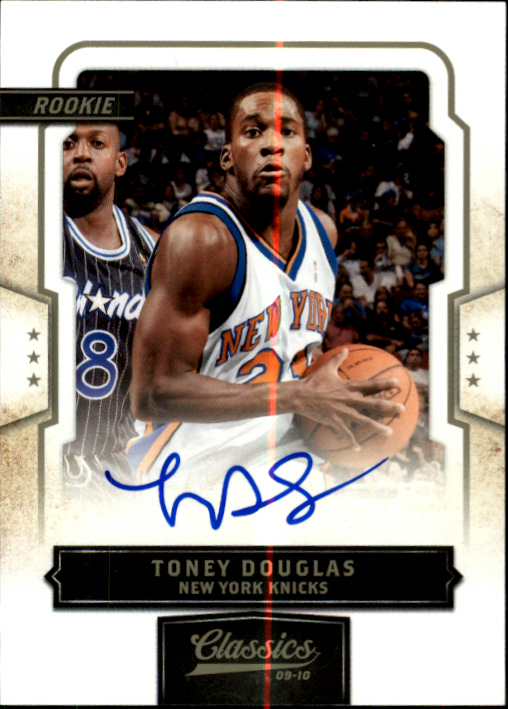 2009-10 Classics #186 Toney Douglas AU/933 RC