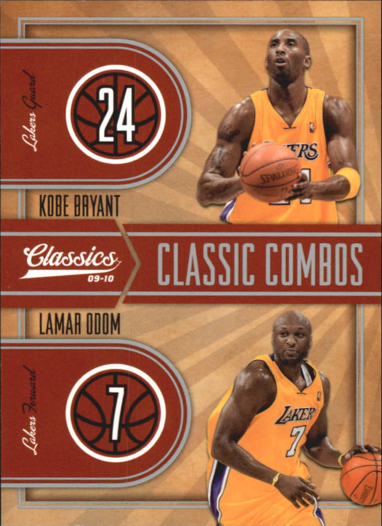 2009-10 Classics Classic Combos Silver #1 Kobe Bryant/Lamar Odom