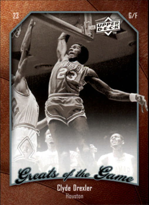 2009-10 Greats of the Game #18 Clyde Drexler