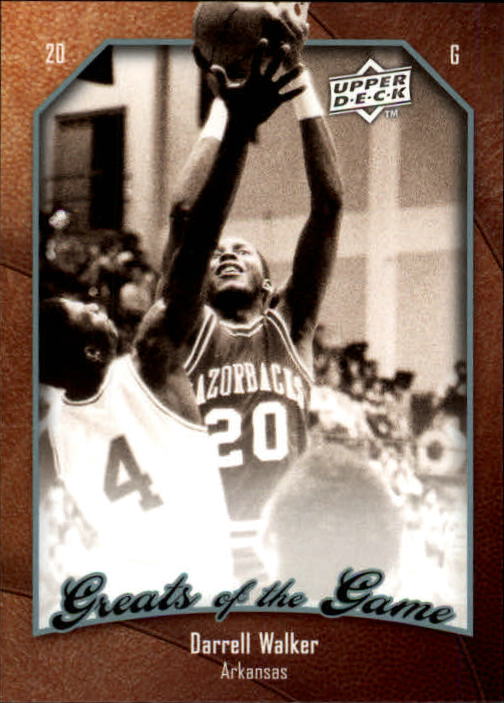 2009-10 Greats of the Game #21 Darrell Walker