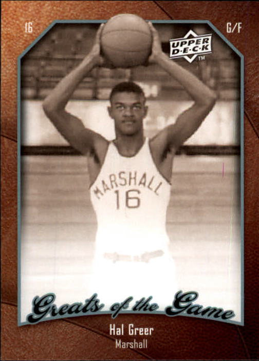2009-10 Greats of the Game #31 Hal Greer