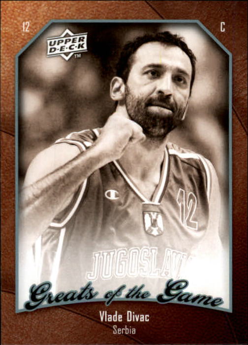 2009-10 Greats of the Game #48 Vlade Divac
