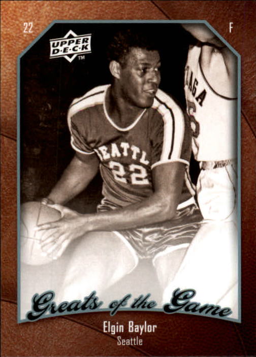 2009-10 Greats of the Game #57 Elgin Baylor