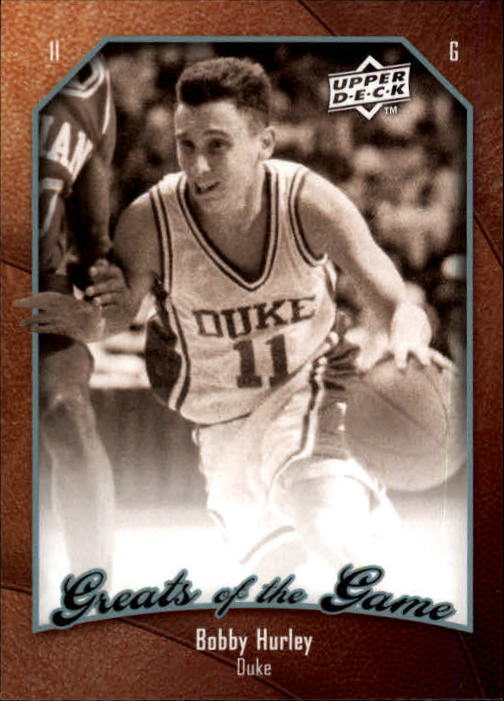2009-10 Greats of the Game #70 Bobby Hurley