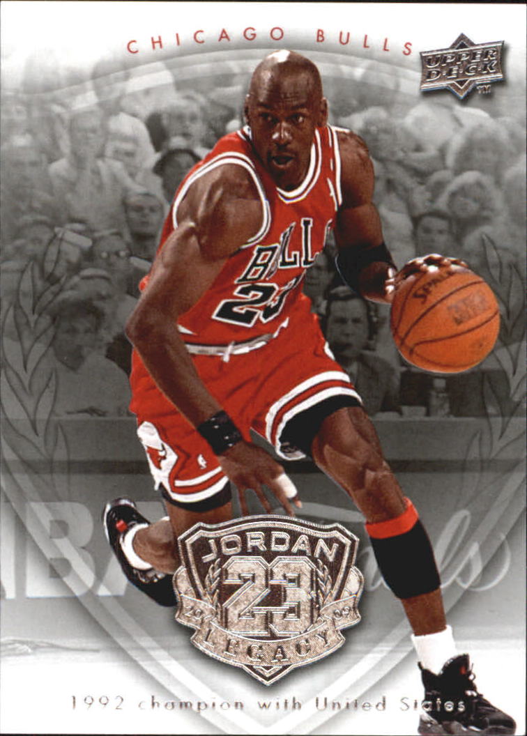 2009-10 Upper Deck Michael Jordan Legacy Collection #30 Michael Jordan/1992 Champions with USA