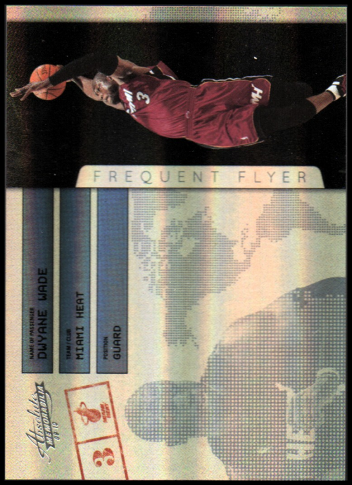 2009-10 Absolute Memorabilia Frequent Flyer #11 Dwyane Wade