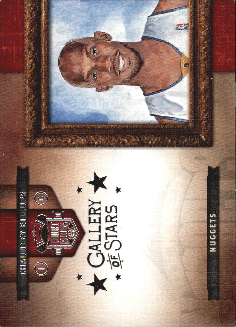 2009-10 Court Kings Gallery of Stars Silver #5 Chauncey Billups