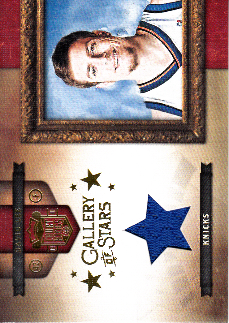 2009-10 Court Kings Gallery of Stars Materials #6 David Lee/199