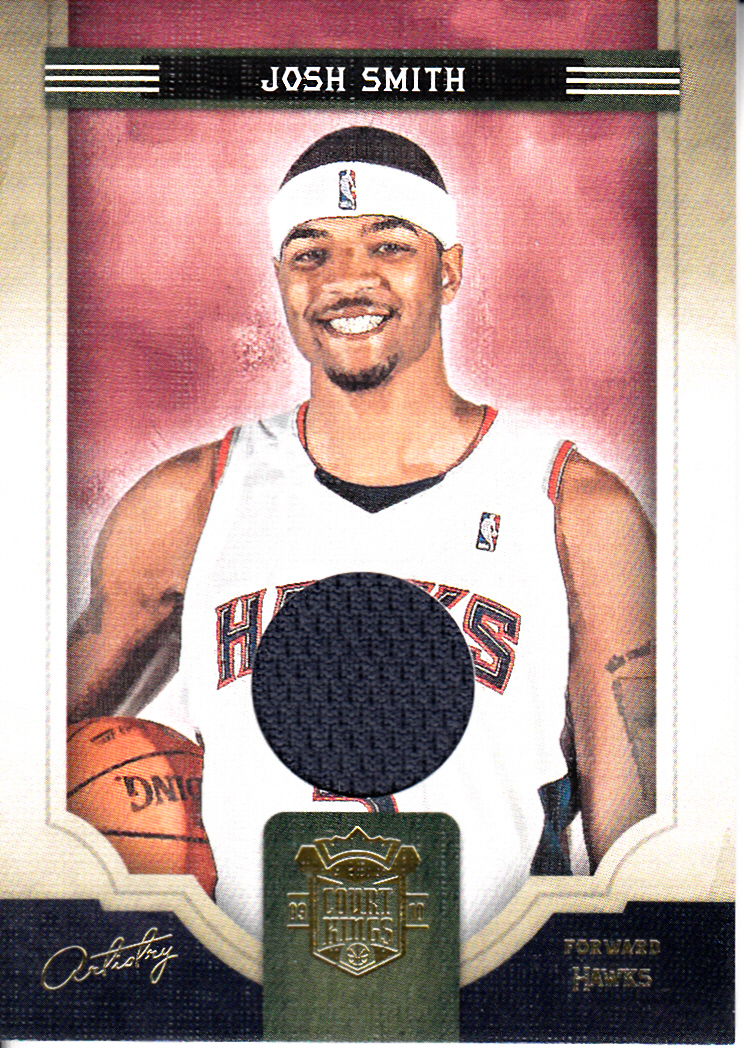 2009-10 Court Kings Artistry Materials #1 Josh Smith/299