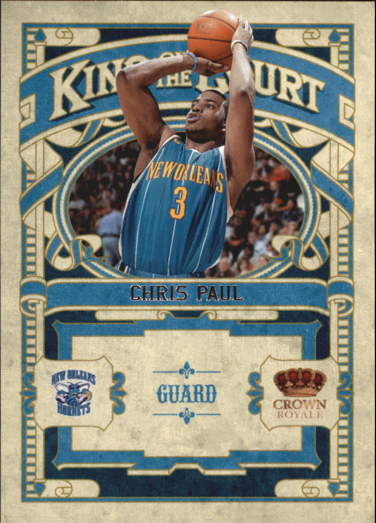 2009-10 Crown Royale King on the Court #4 Chris Paul