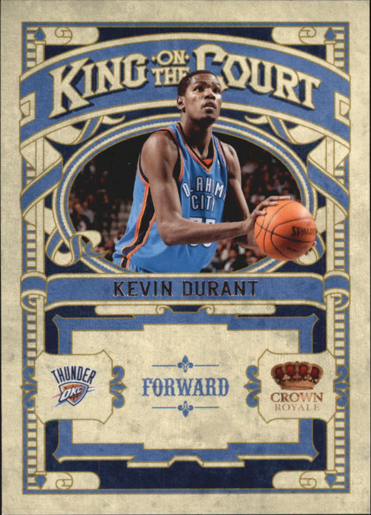 2009-10 Crown Royale King on the Court #5 Kevin Durant