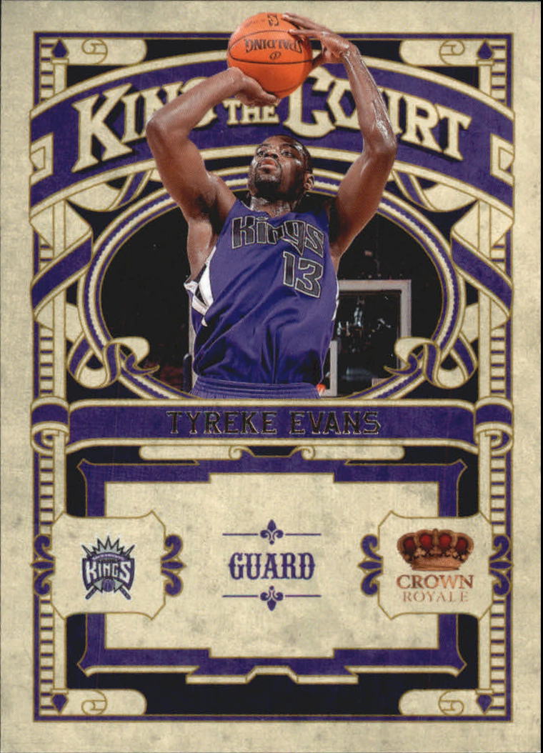 2009-10 Crown Royale King on the Court #9 Tyreke Evans