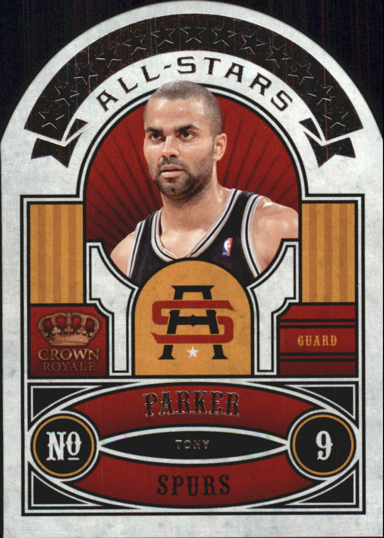 2009-10 Crown Royale All-Stars #13 Tony Parker