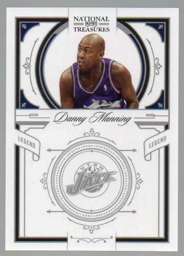 2009-10 Playoff National Treasures #172 Danny Manning LEG