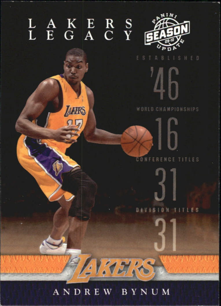 2009-10 Panini Season Update #10 NBA All-Star Game/Attendance Record HL