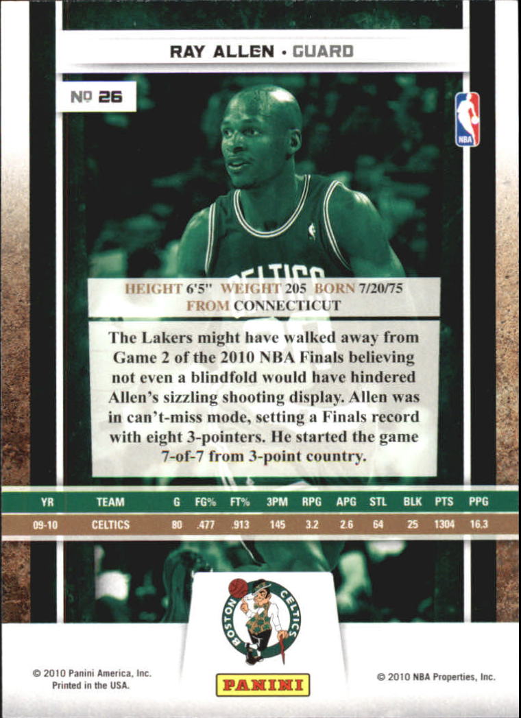 Ray Allen cards (1997-2021) Bucks Celtics Sonics Heat - Picture 299 of 349