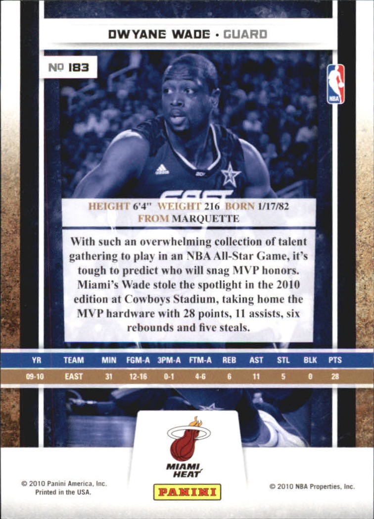 Dwyane Wade cards (2004-2022) Heat Bulls Marquette - You Choose - Picture 115 of 232