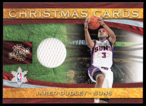 2009-10 Panini Season Update Christmas Cards Materials #19 Jared Dudley