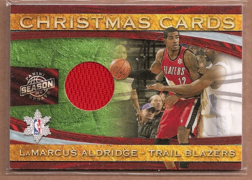 Camiseta deportiva de materiales de tarjetas de Navidad con actualización de temporada Panini 2009-10 TÚ ELIGES - Imagen 12 de 20