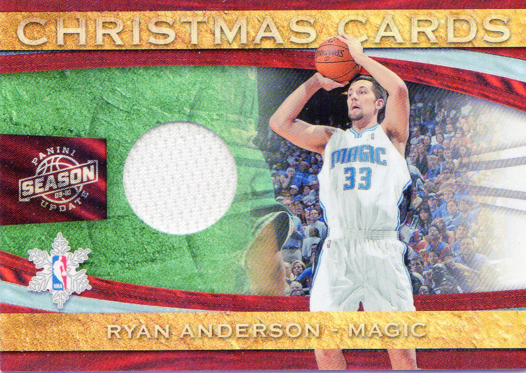 Camiseta deportiva de materiales de tarjetas de Navidad con actualización de temporada Panini 2009-10 TÚ ELIGES - Imagen 19 de 20