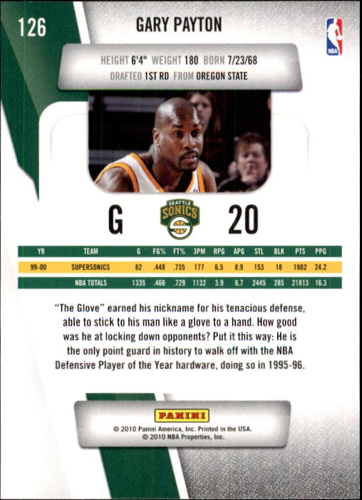Gary Payton cards (1991-2022) Sonics Heat Lakers Bucks - You Choose - Picture 247 of 258