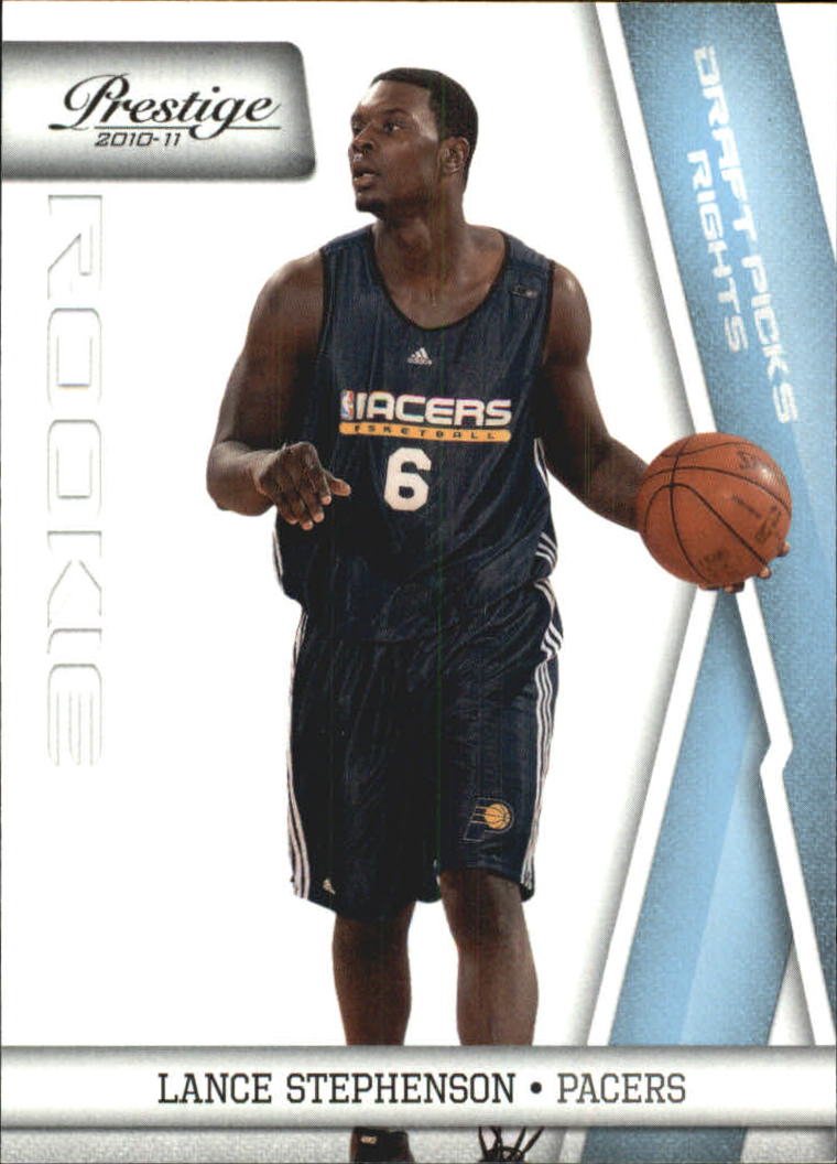 2010-11 Prestige Draft Picks Light Blue #198 Lance Stephenson