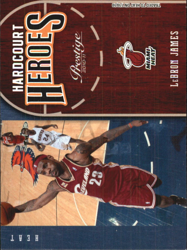 2010-11 Prestige Hardcourt Heroes #1 LeBron James