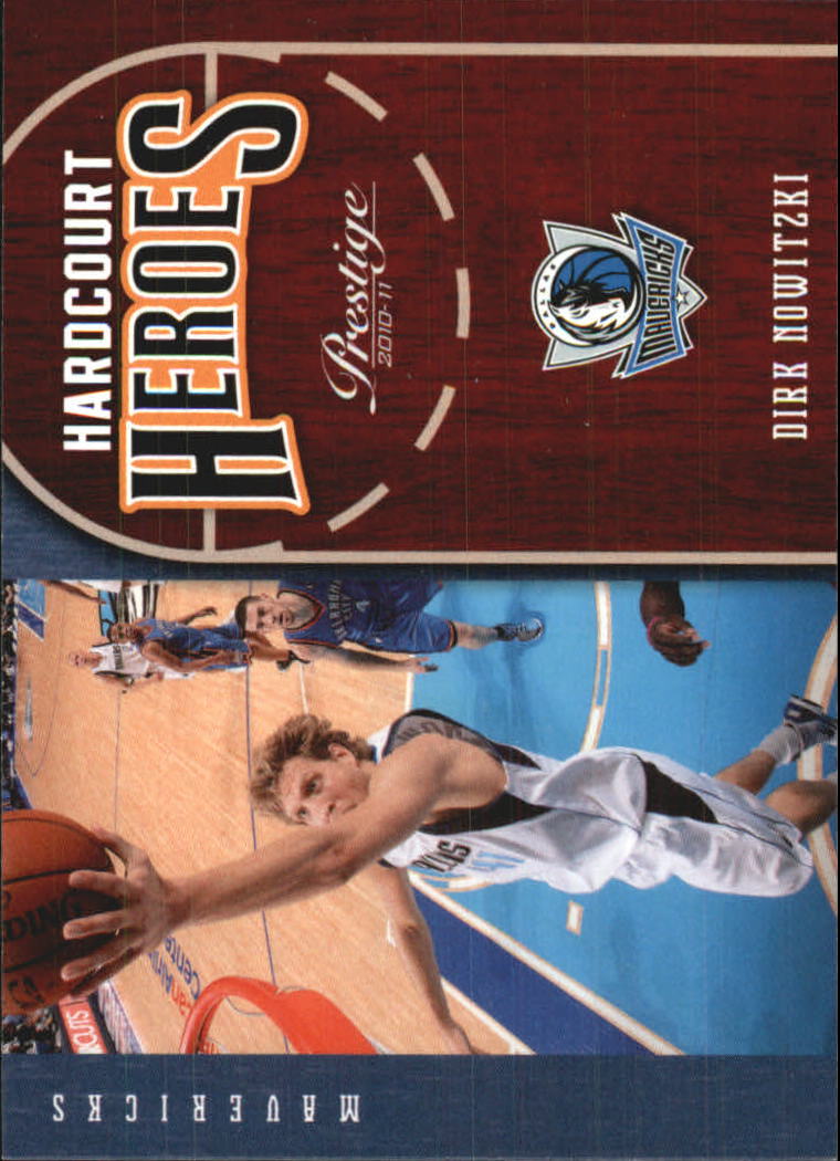 2010-11 Prestige Hardcourt Heroes #9 Dirk Nowitzki