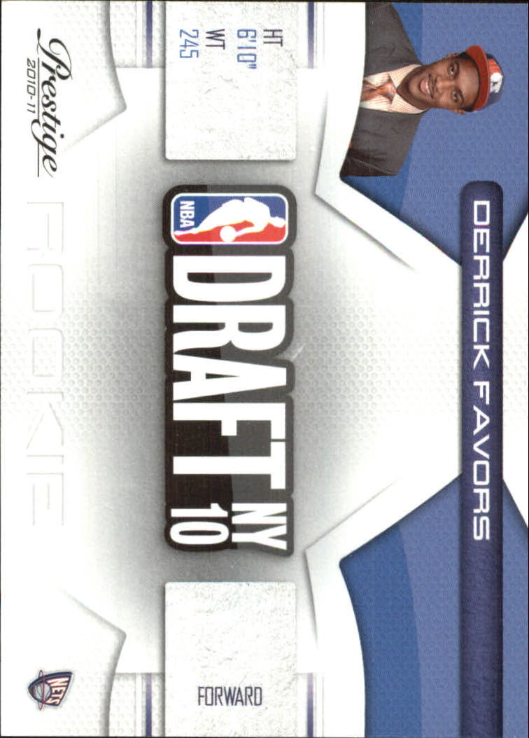2010-11 Prestige NBA Draft Class #3 Derrick Favors