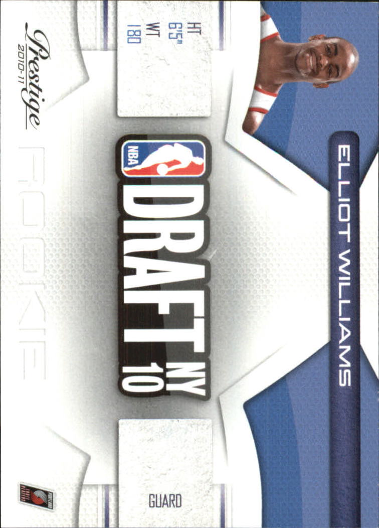 2010-11 Prestige NBA Draft Class #22 Elliot Williams