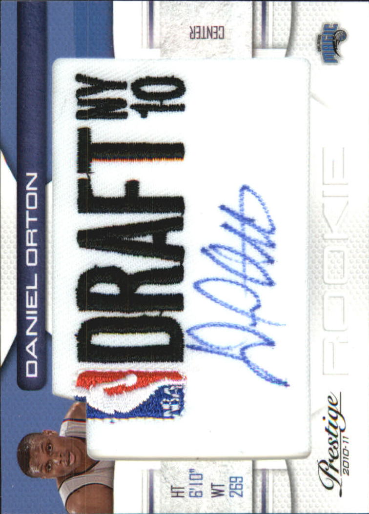 2010-11 Prestige NBA Draft Class Draft Logo Signatures #29 Daniel Orton/499