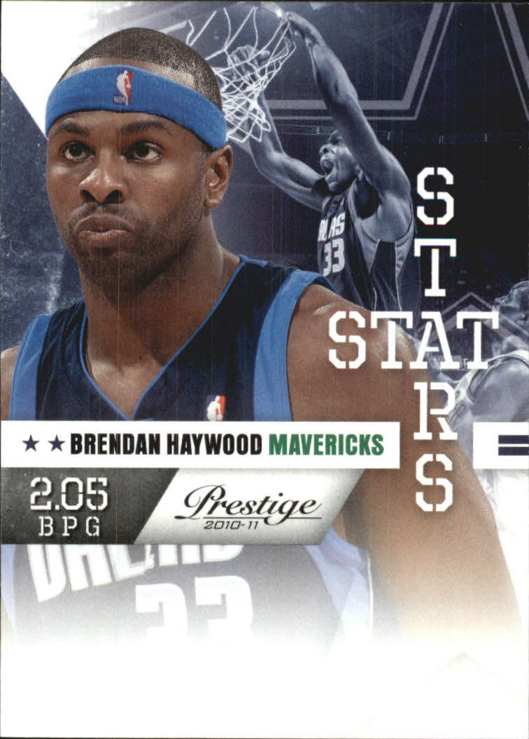 2010-11 Prestige Stat Stars #22 Brendan Haywood