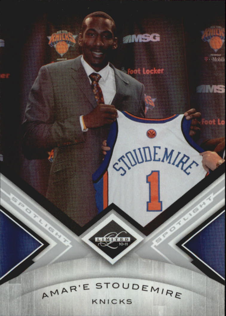 2010-11 Limited Silver Spotlight #8 Amare Stoudemire